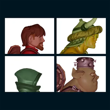 The Ranger/Barbarian/Dwarf/Ogre/Rogue (Naheulbeuk)