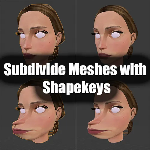 Thumbnail image for Subdivide Meshes with Shapekeys