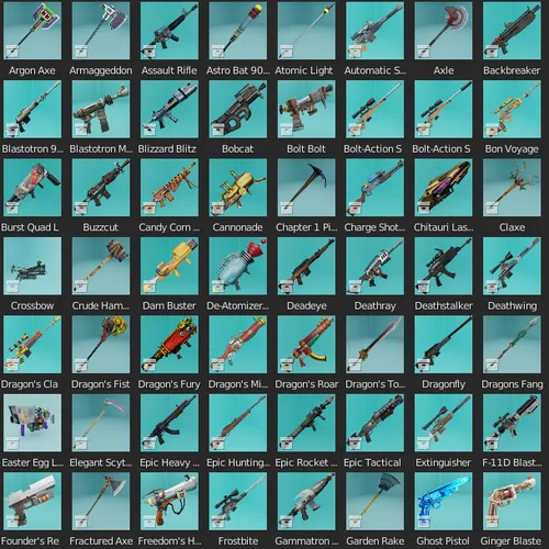Thumbnail image for Fortnite Weapon Asset Library