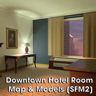 [SFM2] Downtown Hotel room (Models & Map)