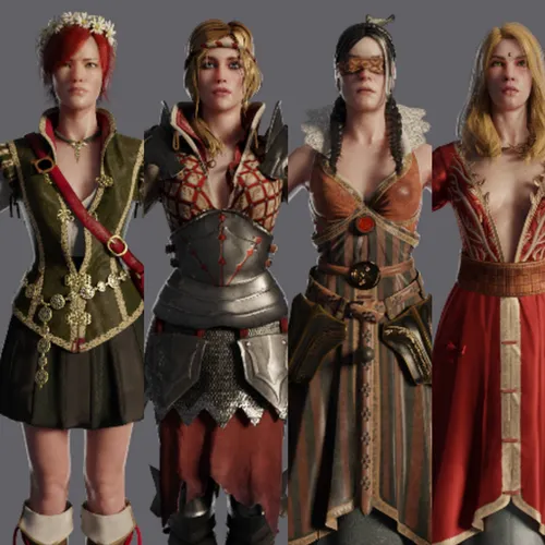 Thumbnail image for Witcher Girls - Universal Model Vol.1