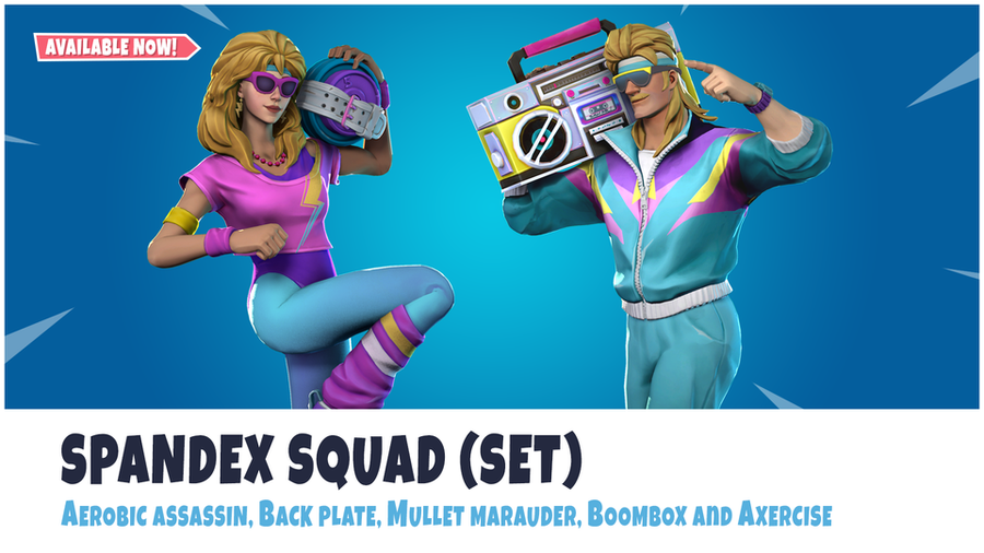[FORTNITE] Spandex Squad Set