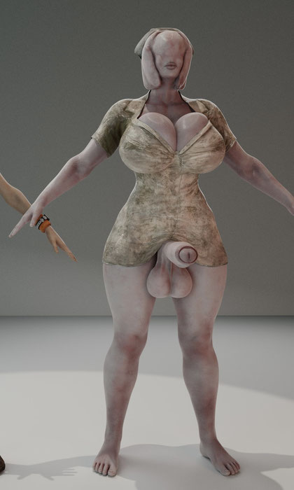[Silent Hill] Futanari Bubble Head Nurse (GareanWrld)