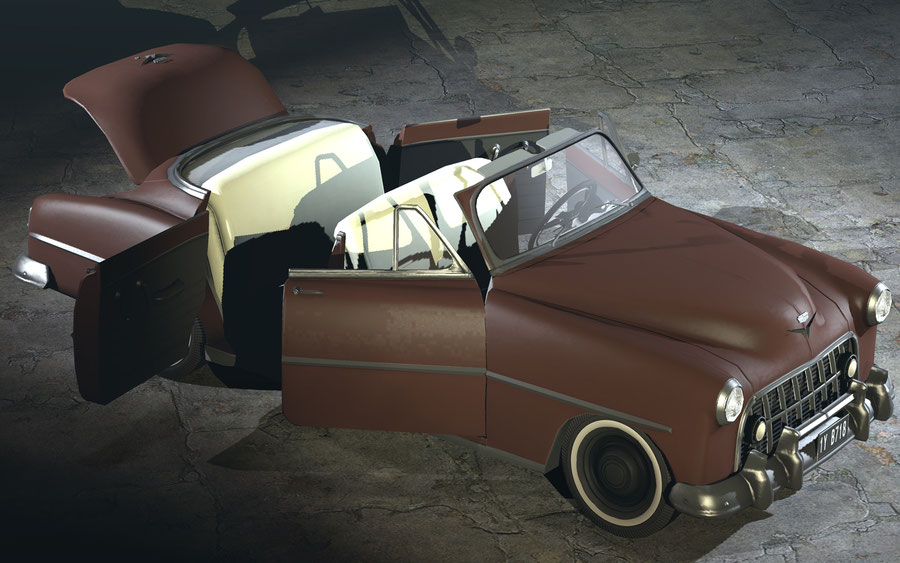 The Bureau: XCOM Declassified Cinematic Car