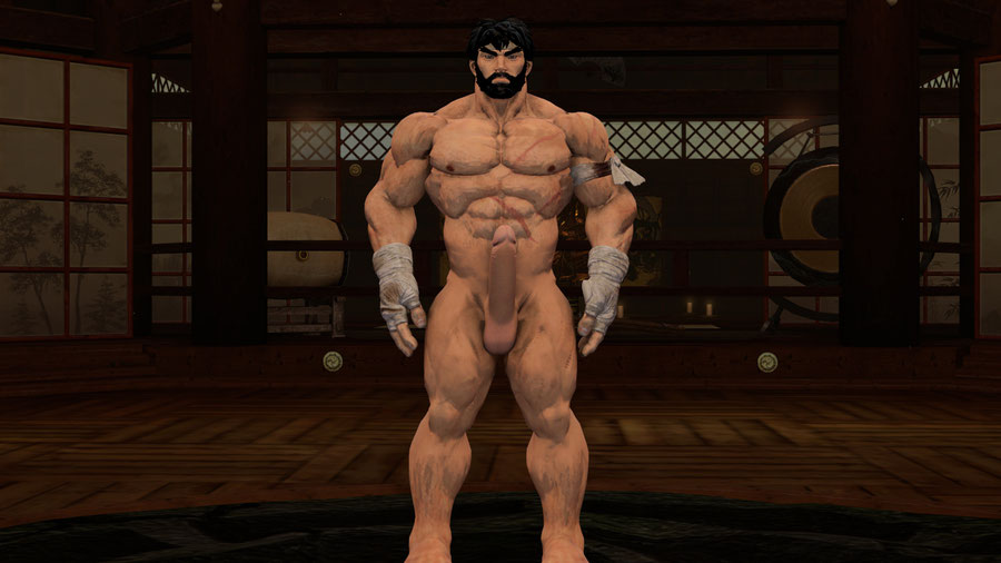 Nude Bearded Ryu