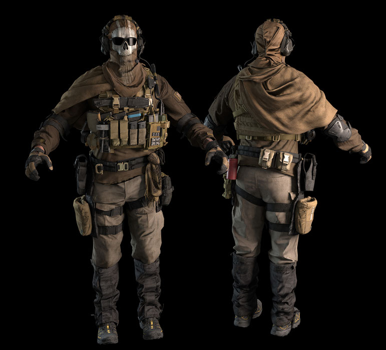 Call of Duty: Modern Warfare 2 - Simon "Ghost" Riley
