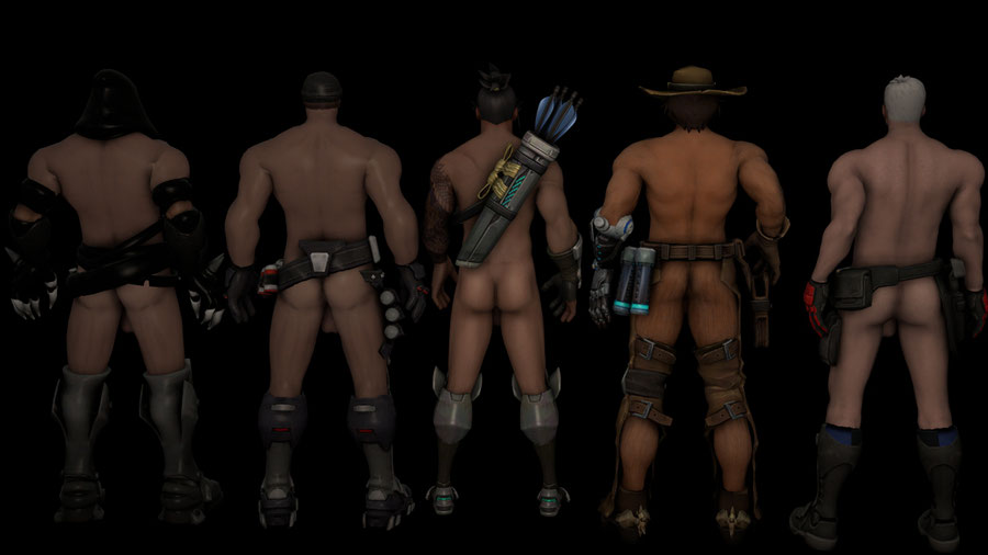 Overwatch nude males
