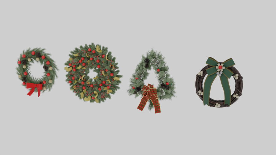 Christmas Wreaths Pack