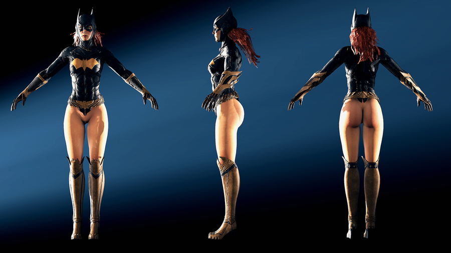 Batgirl - Nude legs