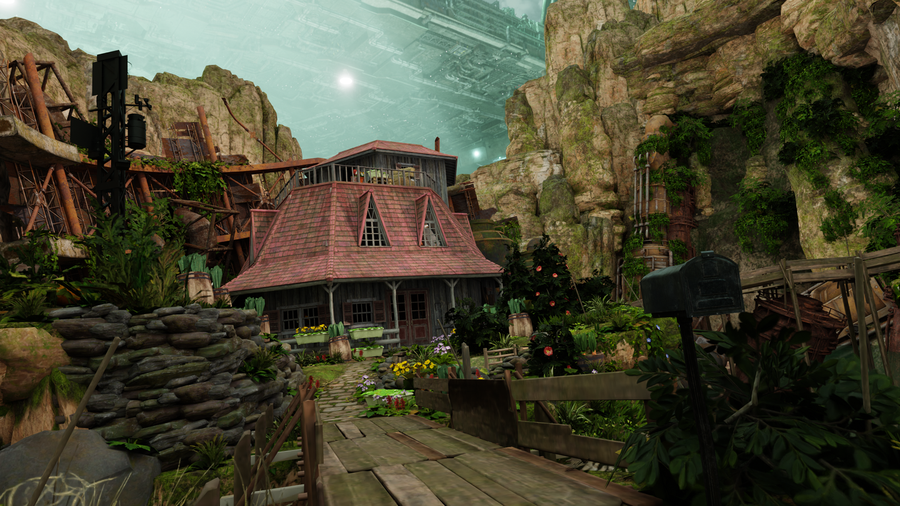 Open3DLab • Aerith's house Final Fantasy 7 Remake