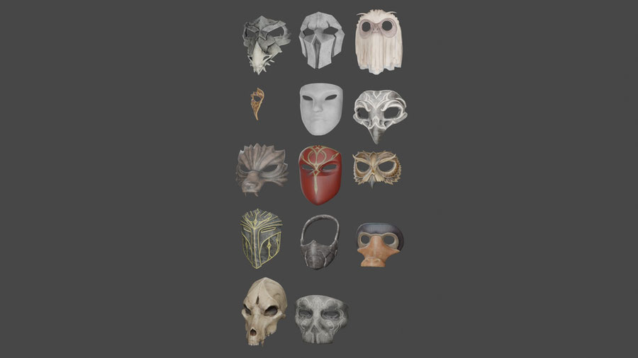Hogwarts Legacy Mask Pack