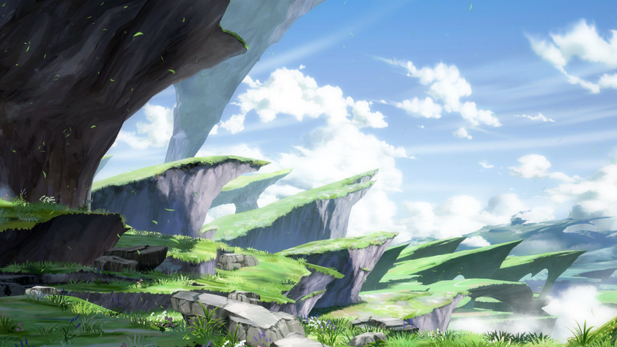 2D Stage Backgrounds - Granblue Fantasy VS