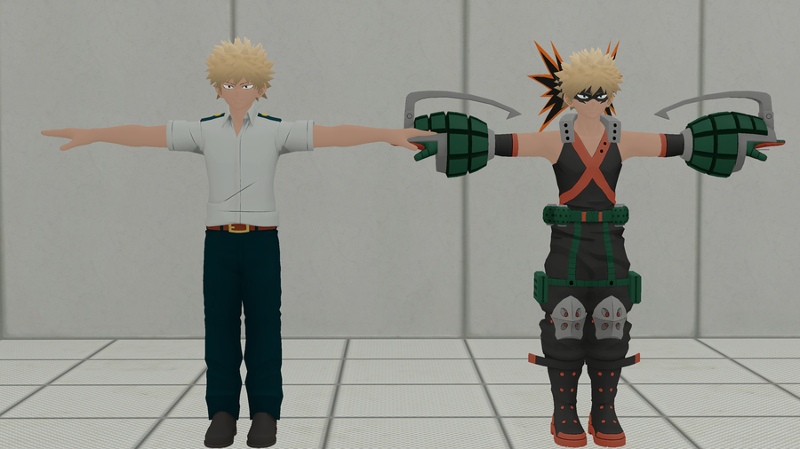 SFMLab • My Hero Academia: Katsuki Bakugo pack