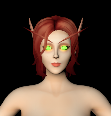 [C4D][Warcraft] Blood Elf Female