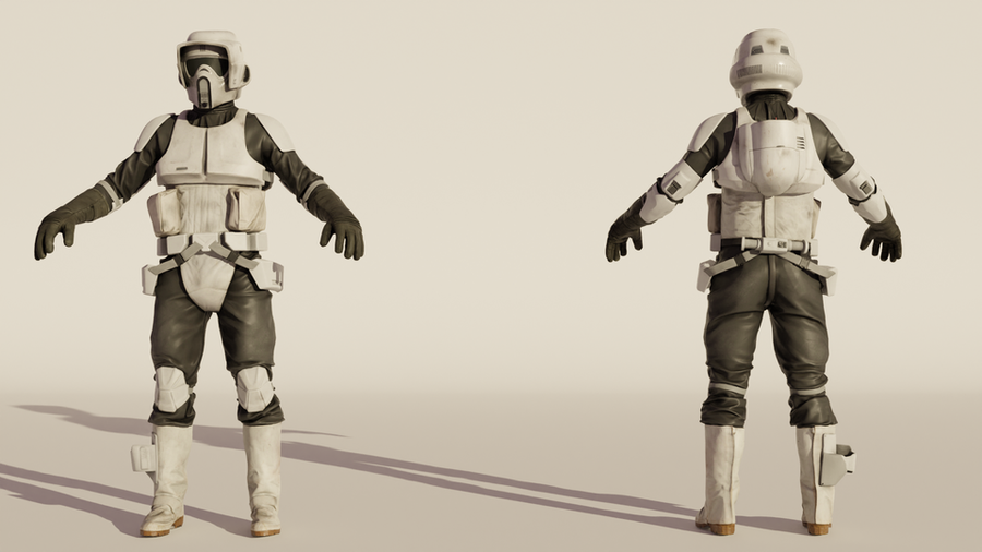 Scout Trooper - [Star Wars Battlefron 2]
