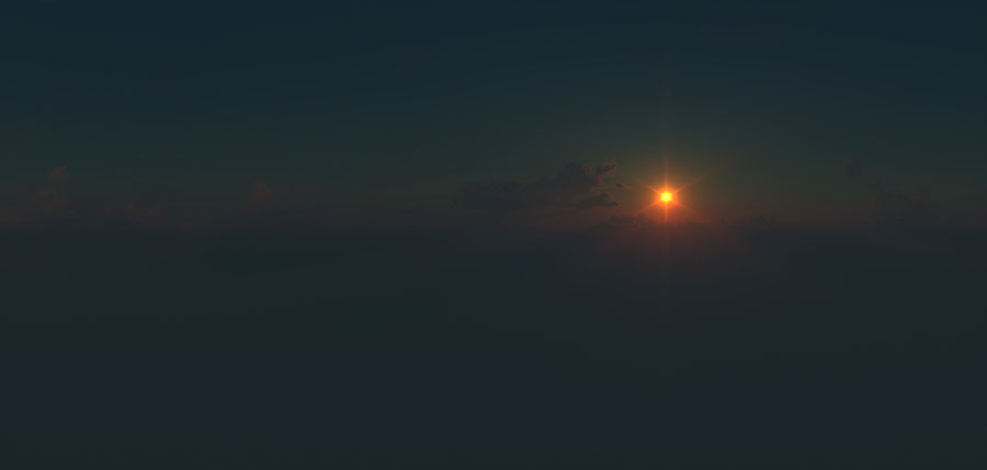 DIONYSXS - HDR ( sunset mattepainting )