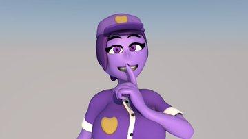 purple girl [wandy] blender and sfm by nightbot / herogrey