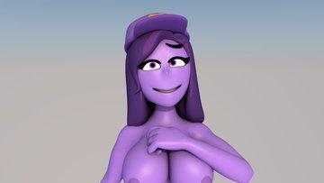 purple girl [wandy] blender and sfm by nightbot / herogrey