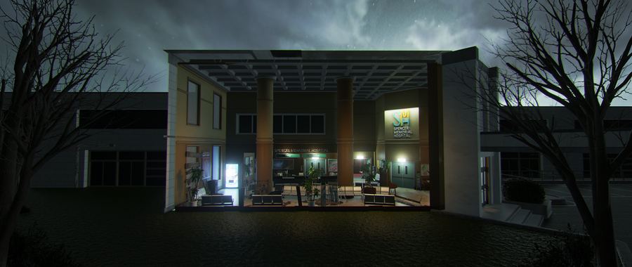 Resident Evil 3 - Hospital ( Lobby & ICU )