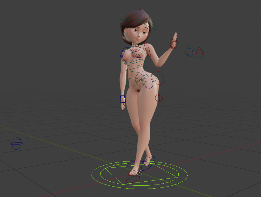 Helen Parr - Incredibles 2 (For Blender 2.79/2.8 Cycles)