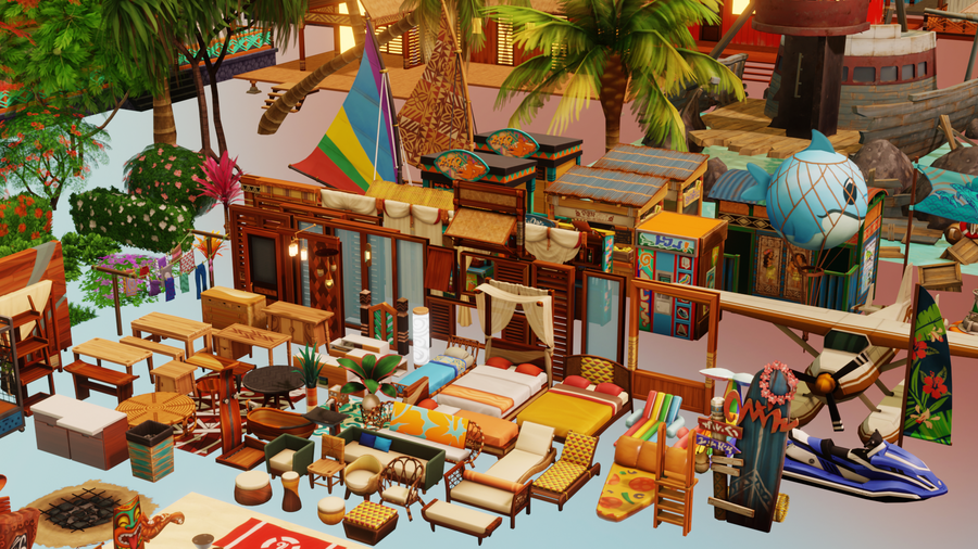 Sims4 - Island Living Pack