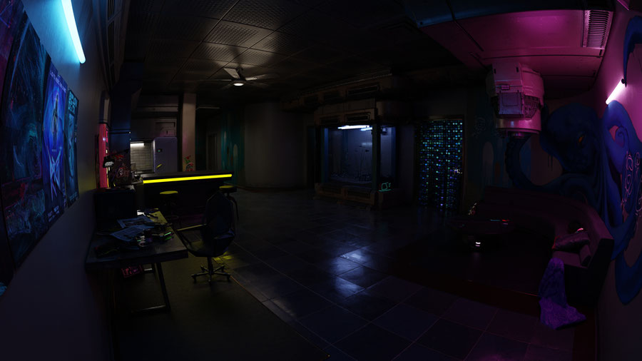 Judy's Complete Apartment - Cyberpunk 2077 (Cycles only)