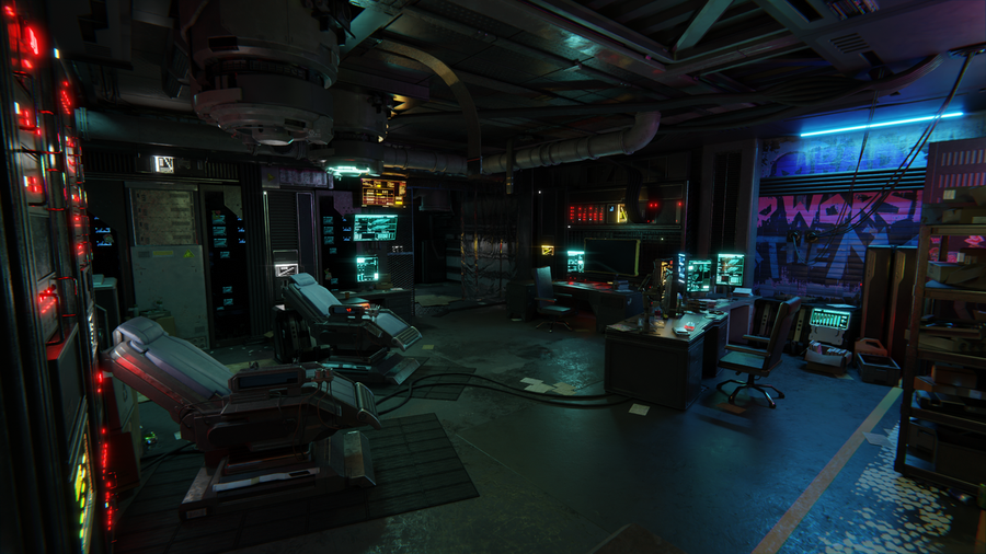 Cyberpunk 2077 - Judy Braindance Room (Cycles Only)