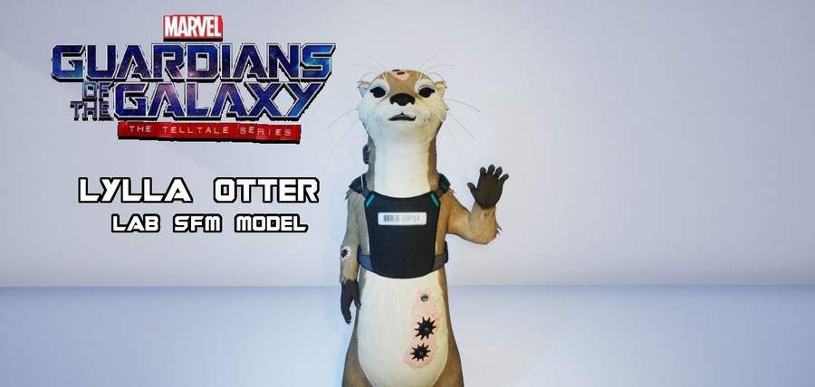 Guardians of the Galaxy - Lylla Otter (Lab)