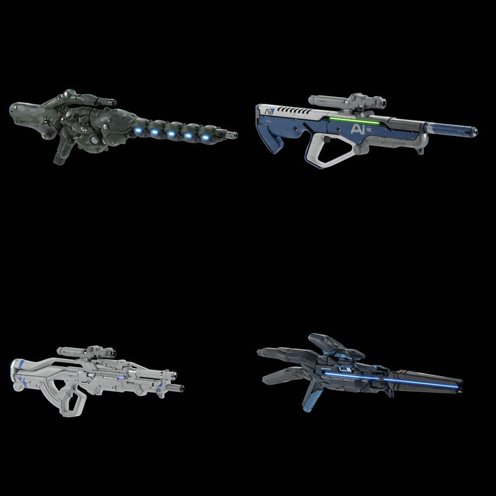 Sniper Rifles [Mass Effect Andromeda]