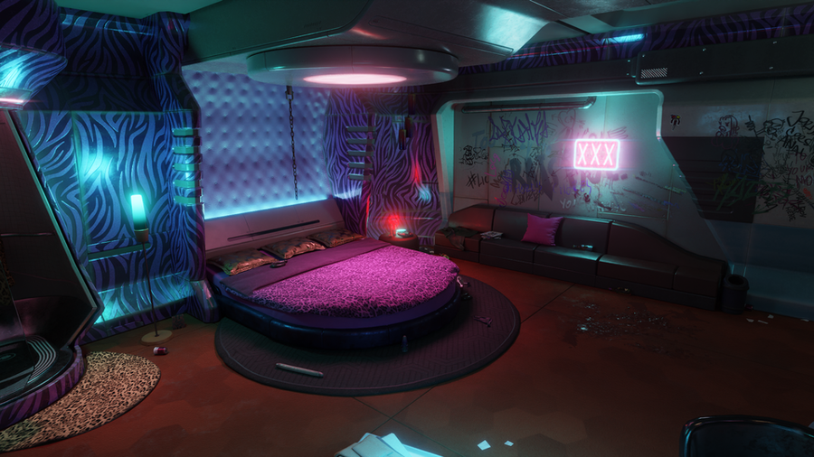 Cyberpunk 2077 - No Tell Motel Room (Cycles Only)