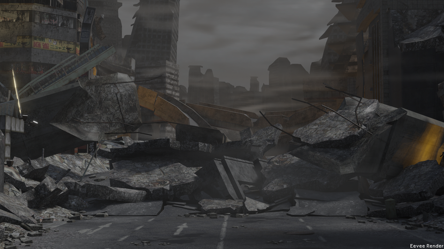 Nuked City (Nuked Tokyo from Shin Megami Tensei)