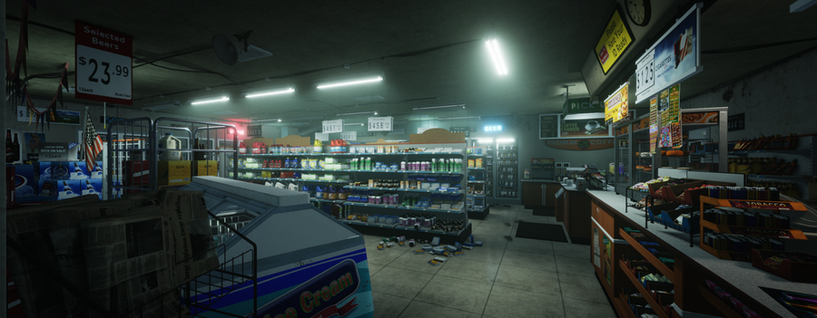 Resident Evil 2 - Convenience Store