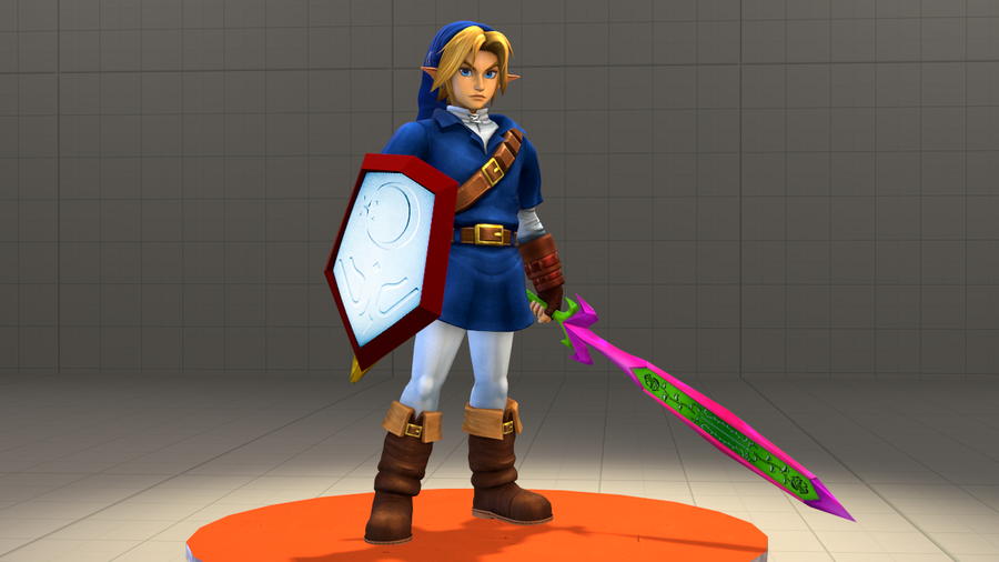 OoT Link - Hyrule Warriors/Project M