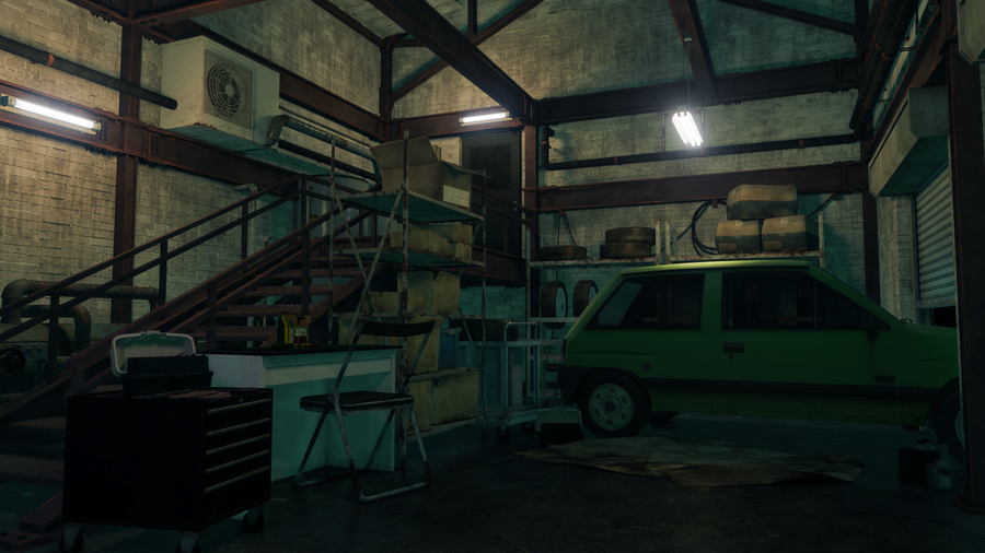 Resident Evil 3 - Downtown Garage