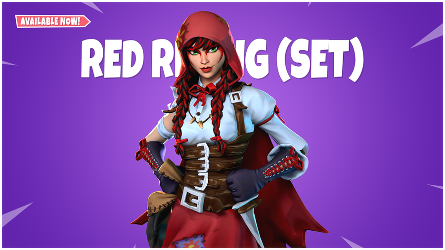 [FORTNITE] Red Riding Set