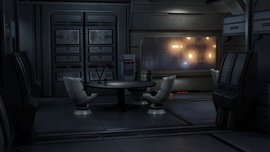 Mass Effect 2 Crew Quarters