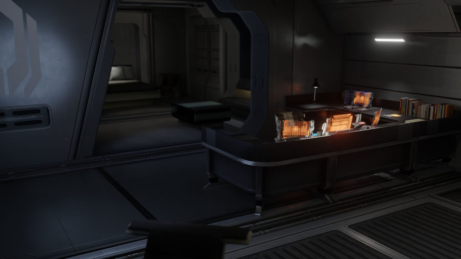 Mass Effect 2 Miranda's Office Normandy