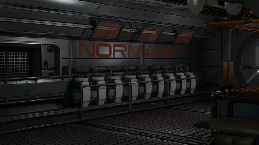 Mass Effect 2 Thanes Room