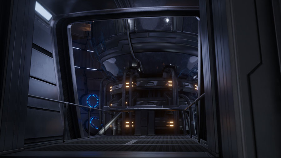 Mass Effect 2 Tali's Room (Engine Room)