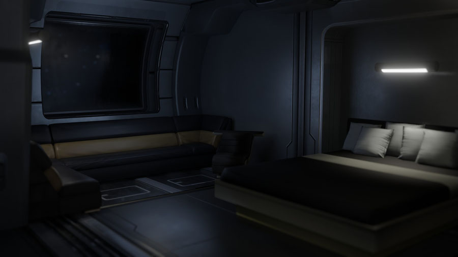 Mass Effect 2 Miranda's Office Normandy
