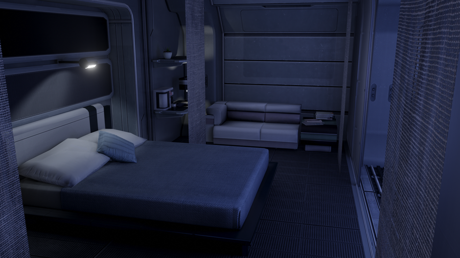 Mass Effect 3 Liara's Office Normandy