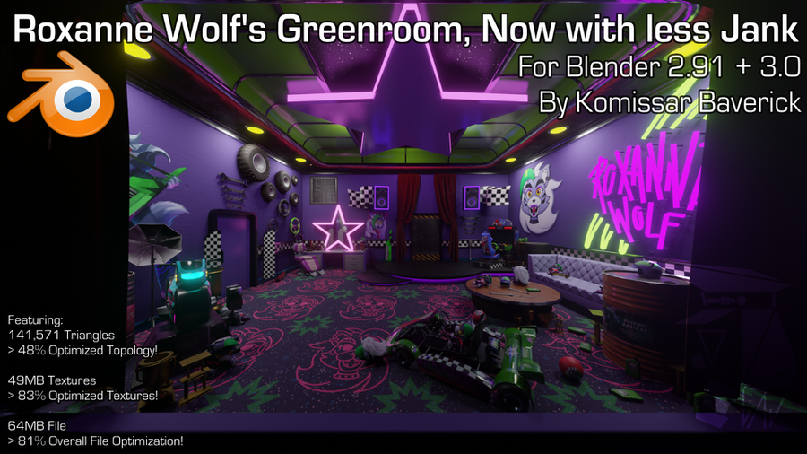 Roxanne Wolf's Green Room: Now With Less Jank