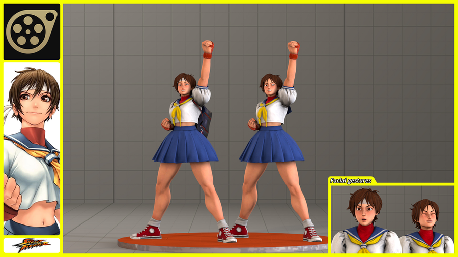 [SFM] Sakura Kasugano Nostalgia - Street Fighter V