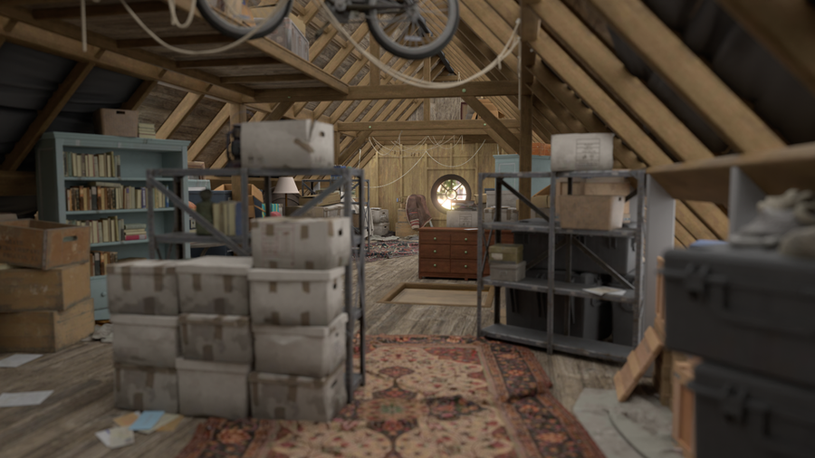 Drake's House Attic (Uncharted 4)