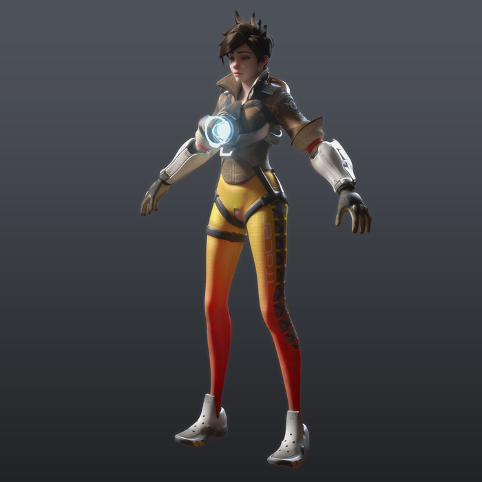 [Overwatch] Tracer for Cinema 4D r20 [ Redshift 3.0.09 ]