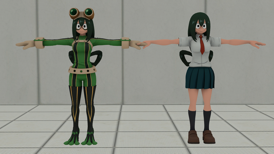 SFMLab • My Hero Academia: Tsuyu Asui pack