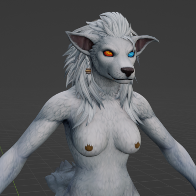 [Warcraft] Worgen Female 2.0
