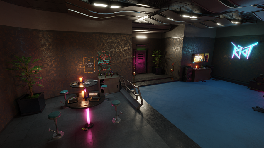 Cyberpunk 2077 - Us Cracks Changing Room (Cycles Only)