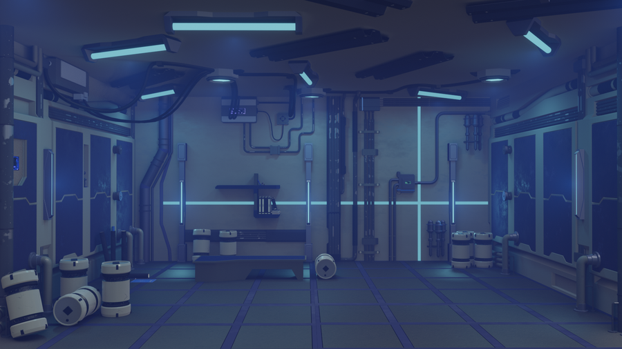 [SQ] Small Utility Pipe Room