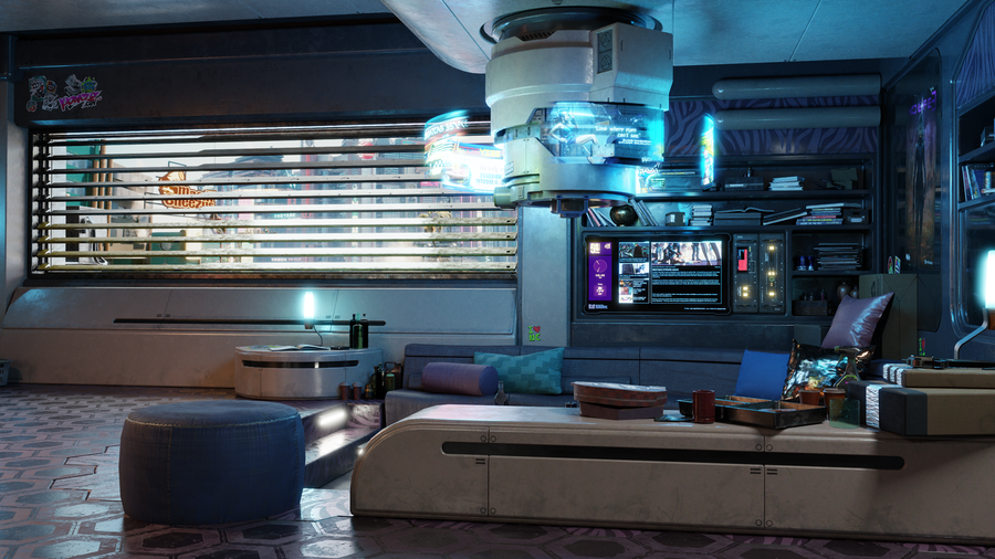 Cyberpunk 2077 - V’s Apartment (Cycles Only)